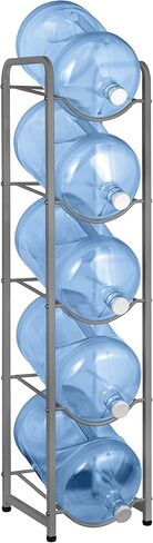 BRIO Single Column Gallon Stands (GREY) (3-TIER) in Saudi Arabia