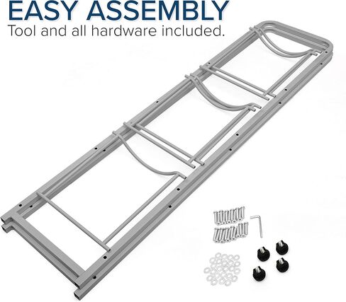BRIO Single Column Gallon Stands (GREY) (3-TIER) in Saudi Arabia
