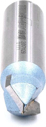 7/8 بوصة قطع ضياء 1/2 بوصة عرقوب النجارة 90 درجة كربيد يميل 2-الفلوت V-الأخدود راوتر بت in Kuwait