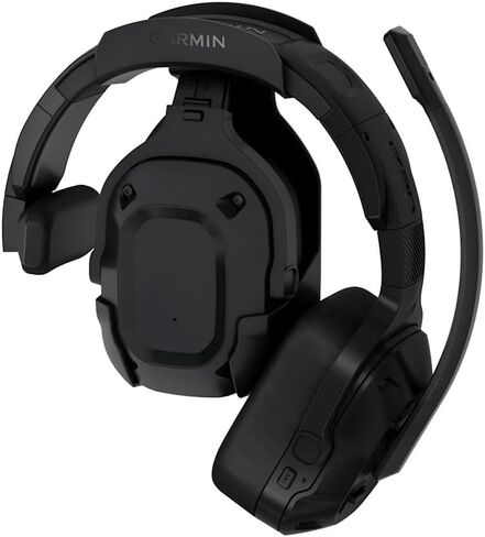 سماعة Garmin Dezl 210، سماعة رأس متميزة 2 في 1 للنقل بالشاحنات، إلغاء الضوضاء النشط، عمر بطارية طويل، 60 ساعة من وقت التحدث عبر البلوتوث، مصباح يدوي LED مدمج، حزمة تصميم قابلة للتحويل in Saudi Arabia