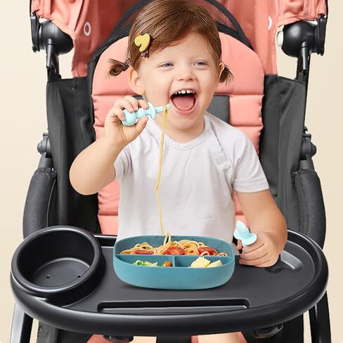 صينية الوجبات الخفيفة لعربة الأطفال العالمية، صينية حامل أكواب مع مشبك قابل للتعديل، ملحق صينية الوجبات الخفيفة لعربة الأطفال للأطفال والرضع، ملحقات عربة الأطفال in Kuwait