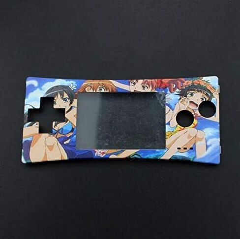 غطاء أمامي لغطاء الغطاء الأمامي لجهاز Game Boy Micro GBM (شفاف) in Saudi Arabia
