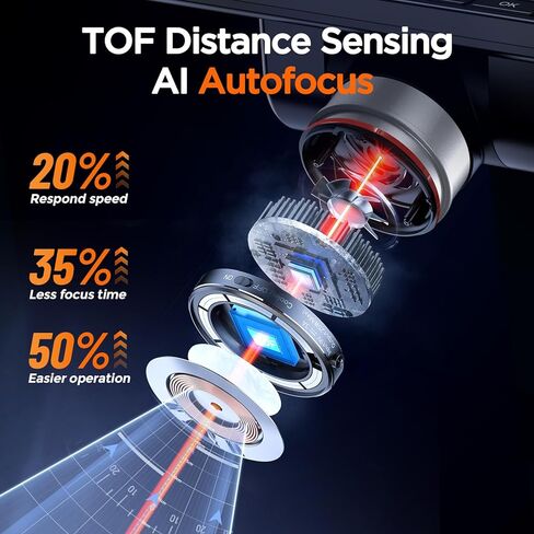 مجهر رقمي Elikliv التركيز التلقائي 4K EM4K-AF، مجهر عملة معدنية 8 بوصات، مجهر HDMI 52 ميجابكسل، مجهر لحام للإصلاح الإلكتروني، مجهر LCD للبالغين، مجهر فيديو UHD، حامل 10 بوصات، 64 جيجا in Kuwait