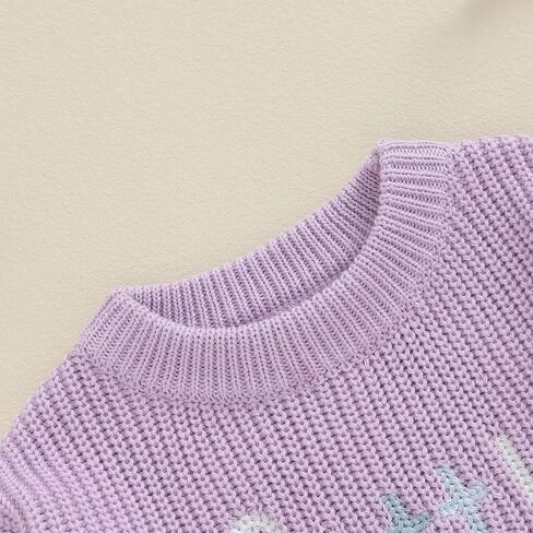 Ayalinggo Big Sister Little Sis Matching Outfits Knit Sweatshirt Oversized Pullover Sweater Toddler Fall Winter Clothes in Saudi Arabia