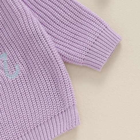 Ayalinggo Big Sister Little Sis Matching Outfits Knit Sweatshirt Oversized Pullover Sweater Toddler Fall Winter Clothes in Saudi Arabia