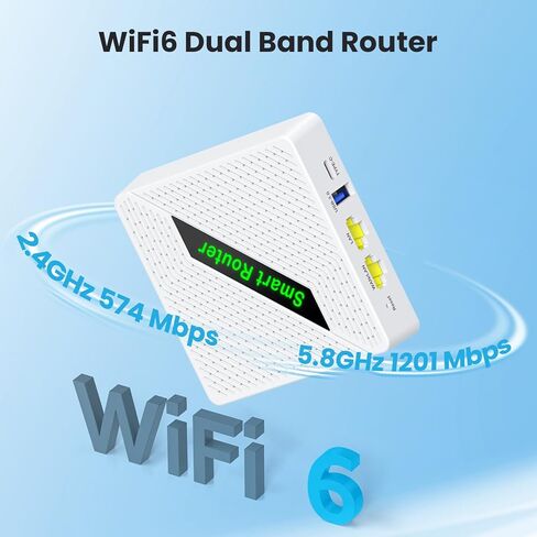 Pocket-Sized Mini Portable WiFi Router,Wi-Fi 6 Dual Band Gigabit Travel Router with VPN, Multi-Mode Support(AP/Client/Repeater/Bridge/AP Client), Multi-Function in Kuwait