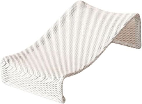 ibasenice شبكة حمام الطفل، دعم حمام الطفل، استحمام الرضع، مقعد حمام للرضع، مقعد حوض استحمام، حوض استحمام للطفل الرضيع، بساط حمام للأطفال، أحواض استحمام للأطفال، بساط حمام من الفولاذ الكربوني، أبيض، وسادة استحمام لحديثي الولادة in Kuwait