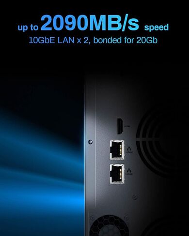 TERRAMASTER T12-500 Pro NAS 12Bay Intel Core i7 1255U، 16 جيجابايت DDR5 (بدون قرص) | وحدة معالجة مركزية مكونة من 10 مراكز و12 خيطًا، ومنافذ شبكة إيثرنت بسرعة 10 جيجابت × 2، ووحدة تخزين متصلة بالشبكة، وأعلى أداء للأعمال (بدون أقراص) in Kuwait