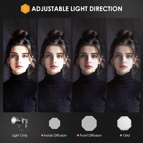 TARION Octabox Studio Photograohy Softbox: فتح سريع بخطوة واحدة وطي 47.2 بوصة (120 سم) صندوق سوفت بوكس ​​مثمن بوينز جبل عميق أوكتا سوفت بوكس ​​مع شبكة مكافئة سوفت بوكس ​​لفلاش Speedlite SOFTBEAM OC-120F in Kuwait