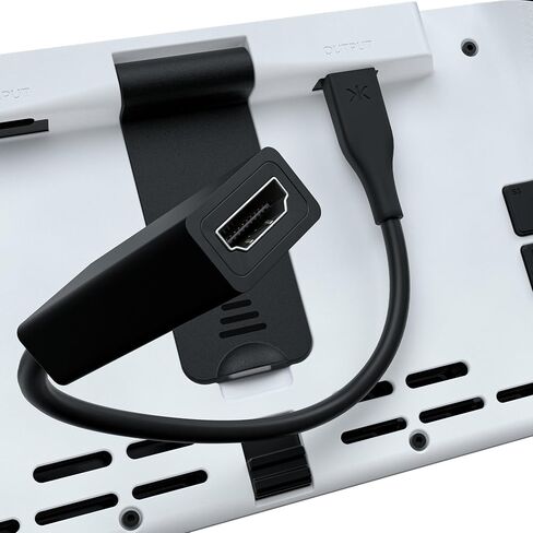 وحدة تحكم CRKD Nitro Deck+ المحمولة لجهاز Nintendo Switch وطراز OLED - قابلة للإرساء بالتلفزيون - أزرار جانبية قابلة للبرمجة وأزرار خلفية - نظام مجموعة True (إصدار أسود شفاف) in Kuwait