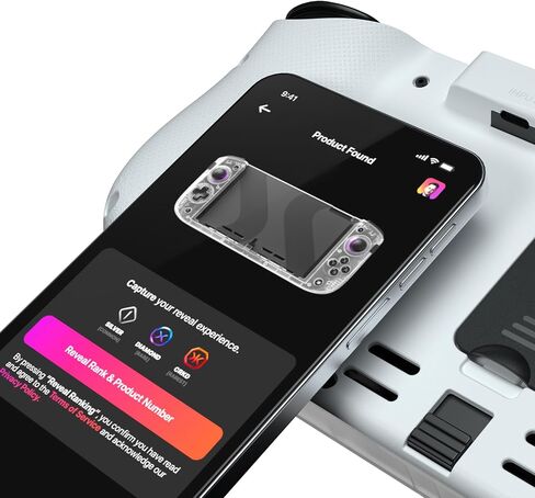 وحدة تحكم CRKD Nitro Deck+ المحمولة لجهاز Nintendo Switch وطراز OLED - قابلة للإرساء بالتلفزيون - أزرار جانبية قابلة للبرمجة وأزرار خلفية - نظام مجموعة True (إصدار أسود شفاف) in Kuwait