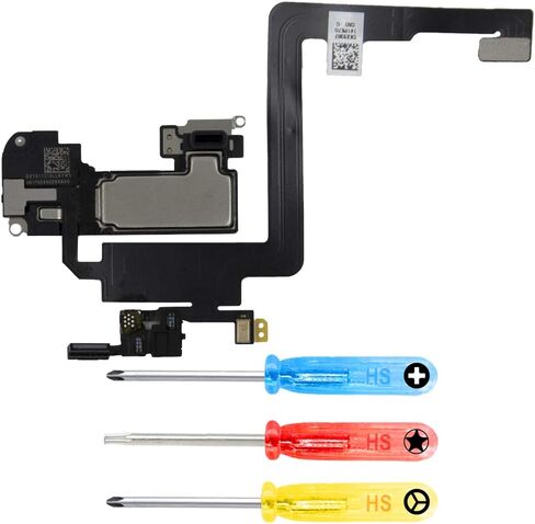 سماعة أذن MMOBIEL متوافقة مع iPhone 11 Pro 2019 - استبدال سماعة الأذن/سماعة الأذن - تتضمن مستشعر القرب ومفك البراغي in Saudi Arabia