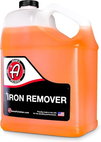 Adam's Polishes Iron Remover 5 Gallon - Iron Out Fallout Rust Remover Spray for Car Detailing | Remove Iron Particles in Car Paint, Motorcycle, RV & Boat | Use Before Clay Bar, Car Wax or Car Wash in Kuwait