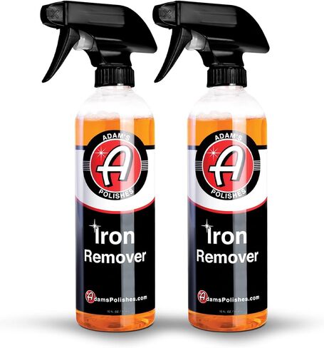Adam's Polishes Iron Remover 5 Gallon - Iron Out Fallout Rust Remover Spray for Car Detailing | Remove Iron Particles in Car Paint, Motorcycle, RV & Boat | Use Before Clay Bar, Car Wax or Car Wash in Kuwait