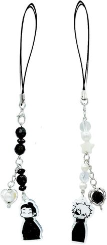 Anime JJK Keychain Cute Goj and Get Inspired Phone KY2 Phone Charms for Fan Collection Props Gift in Saudi Arabia
