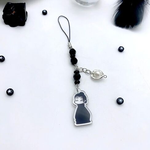 Anime JJK Keychain Cute Goj and Get Inspired Phone KY2 Phone Charms for Fan Collection Props Gift in Saudi Arabia