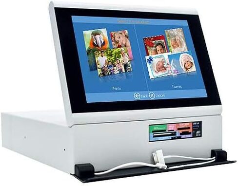DNP DS-Tmini 10.1 بوصة لوحة لمس محمولة كشك طرفي DS620A مدمج احترافي للمناسبات وكشك الصور طابعة رقمية بورتريه + ضمان طابعة تبادل متقدم لمدة 3 سنوات in Kuwait
