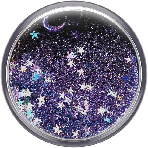 PopSockets: PopGrip Expanding Stand and Grip with a Swappable Top for Phones & Tablets - Tidepool Galaxy Purple in Saudi Arabia