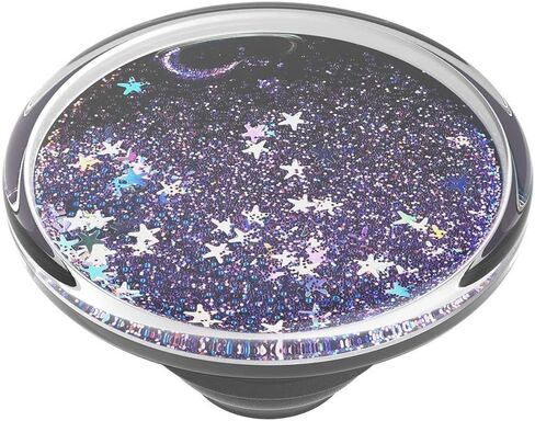 PopSockets: PopGrip Expanding Stand and Grip with a Swappable Top for Phones & Tablets - Tidepool Galaxy Purple in Saudi Arabia