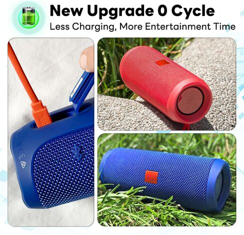 بطارية بديلة 4000 مللي أمبير في الساعة لجهاز JBL Flip 4، Flip 4 Special Edition، Flip4، GSP872693 01، 2024 ترقية سعة عالية 3.7 فولت لاستبدال بطارية Jbl Flip 4 in Saudi Arabia