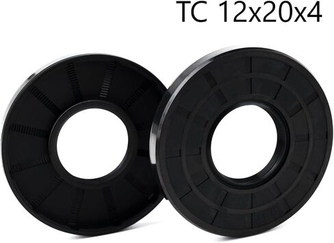 XIKE 2PCS TC 14x20x5 Oil Seal,Oil Shaft Seal,Double Lip Seals with Spring for Bearing Shaf in Saudi Arabia