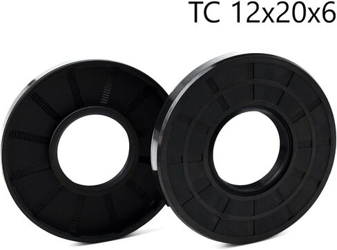 XIKE 2PCS TC 14x20x5 Oil Seal,Oil Shaft Seal,Double Lip Seals with Spring for Bearing Shaf in Saudi Arabia