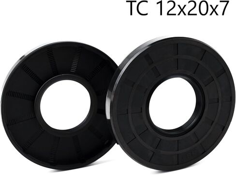 XIKE 2PCS TC 14x20x5 Oil Seal,Oil Shaft Seal,Double Lip Seals with Spring for Bearing Shaf in Saudi Arabia