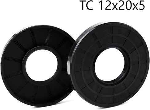 XIKE 2PCS TC 14x20x5 Oil Seal,Oil Shaft Seal,Double Lip Seals with Spring for Bearing Shaf in Saudi Arabia