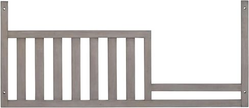 Soho Baby Chandler Crib to Toddler Bed Guard Rail Conversion Kit, Stone Wash, GreenGuard Gold Certified in Saudi Arabia