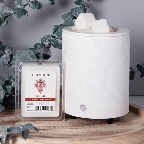 Carolina Candle Green Tea & Citrus Scented Wax Melts, Soy-Based White Wax Blend, 6 Wax Cubes, 2.46 oz - Pack of 6 in Kuwait