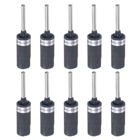 HARFINGTON 10pcs Abrasive Sandpaper Rolls 600 Grit 3mm Shank Sanding Drums Sleeves Cylinder Grinding Head for Woodworking Glass Metal Polishing