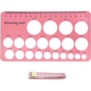 Bettli Silicone Nipple Measuring Ruler Size Measuring Tool Breast Pump Measuring Tool Nipple Ruler in Kuwait