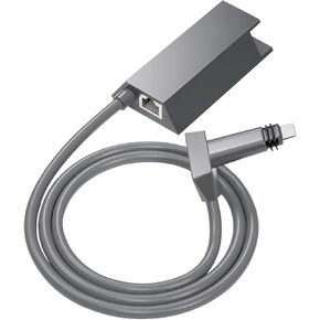 Starlink Ethernet Adapter for Wired External Network, Connection for Starlink Actuated Gen 2 with Starlink Satellite Dish Gen 2, RJ45, Grey