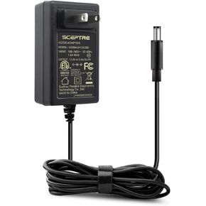 Kado Power Adapter 12V-3A AC Power Cord Genuine Parts Made for Sceptre Monitor C248B-FWT168 C248W-1920RN E205W-16003R E225W-19203R E248W-19203R E248B-FPT168 E275B-FPT165 E275W-FPT E275W-19203R Series
