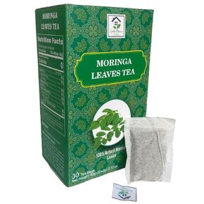 100% Natural Moringa Leaves Tea 30 x 2g Teabags té de hojas de moringa Natural Herbs Leaf Tea Bags Organic drumstick tree Hand Harvested from Sri Lanka/Ceylon - Lanka Flavors Feel Different