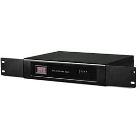 EVERSECU 17CH DC12V 30 Amp 1.5U/19 Rack Mount PTC Fuse CCTV Power Supply with Metal Box, AC Plug for Security Cameras, DVRs, IP Cameras, CCTV Cameras