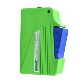 Cassette Fiber Optical Connector Cleaner,Fiber Optic Cleaning for 1.25mm/2.5mm,SC,FC,ST,MU,LC, Fiber Optic Cleaning Box Cleans Over 500 Times
