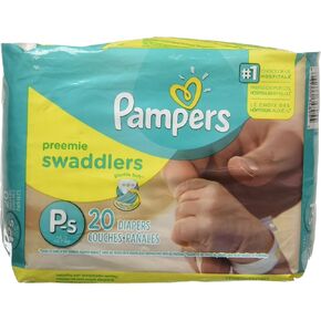Pampers Diapers, Size P (Up to 5 lbs)
