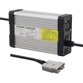 29.4V 15A Battery Charger for 24V Li-ion Battery for 7S Lithium Batteries Fast Charge SB50 Connector