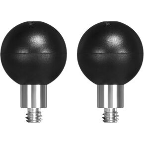 FANAUE 2 Pack Ball Mount Compatible with RAM Mounts B Size 1" Ball Components (1 Inch Ball)