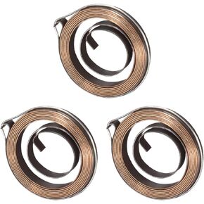 Drill Press Spring, 38.58" Length 43x6x0.65mm Quill Spring Feed Return Coil Spring Assembly - (Applications: for Vacuum Cleaner Volume Tube Coil Spring), 3-Pieces