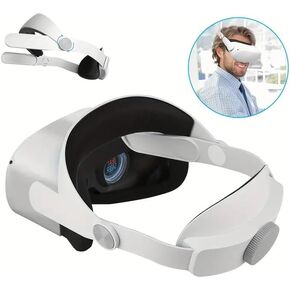 حزام الرأس لـ Oculus/Meta Quest 2، قابل للتعديل، بديل لحزام Elite، دعم محسّن للواقع الافتراضي، قابل للفصل in Kuwait