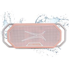 Altec Lansing HydraWAVE Portable Bluetooth Speaker, 12h Playtime, USB-C Quick Charge, True Wireless Pairing, IP67 Waterproof Bluetooth Speaker, Voice Assistant Compatible