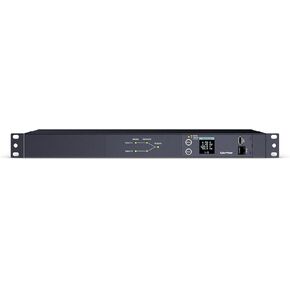 CyberPower PDU24004 Metered ATS PDU, 200-240V, 15A (Derated to 12A), 12 Outlets, 1U Rackmount