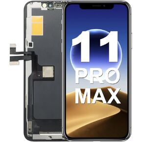 for iPhone 11 Pro Max Screen Replacement,Wholesale Full HD LCD Display COF 3D Touch Digitizer Assembly with Waterproof Adhesive,for 6.5 inch(Models A2161, A2218, A2220) No Repair Part Tools