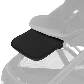 Stroller Leg Rest and Protective Cushion Compatible with Bugaboo Butterfly Stroller - Leg Support Plate for Butterfly Stroller - Comfortable Leg Rest Cushions Cover & Easy to Install - Black
