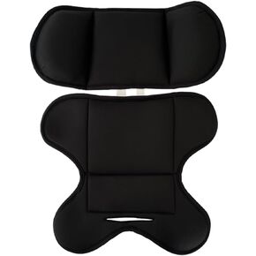 Stroller Accessories Head Support Pillow and Body Support Cushion Compatible with Doona Car Seat & Stroller - Adjustable Thickness - Skin Friendly Breathable Mesh Fabric (Black)