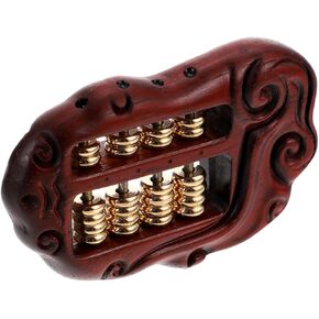 SAFIGLE Abacus Key Holder Mini Abacus Ornament Kids Toys Key Fob Toddler Toys Keychain Pendant Small Abacus Decoration Abacus for Adults Retro Style Abacus Wood Child Chinese Style Tool