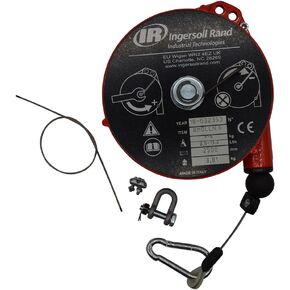 Ingersoll Rand BMDLLN-6 Medium-Duty Locking Long Cable Spring Balancer, 8.8-13.2 lb Capacity, 8.2' Lift