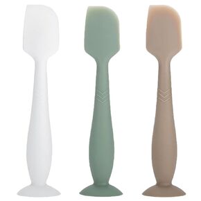3-Pack Baby Diaper Cream Spatula - Baby Diaper Rash Cream Applicator for Butt Paste Diaper Cream - Diaper Cream Brush for Newborn Baby Essentials (A)